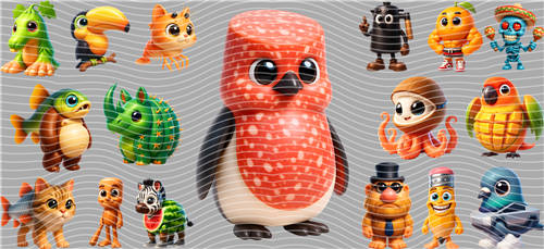16oz Cartoon-T 2610